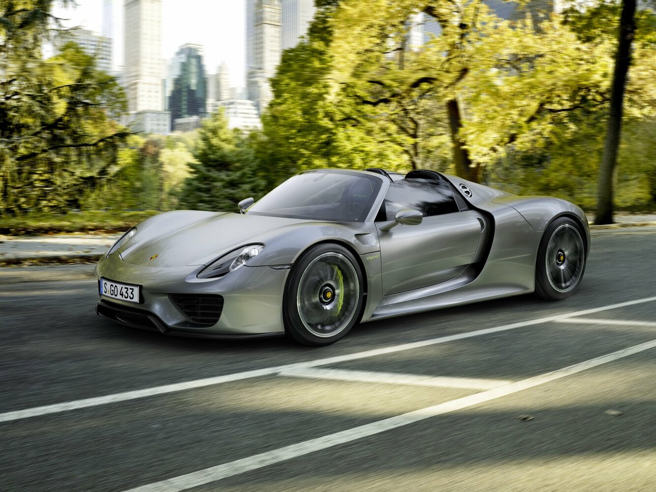 двигатель для Порше 918 Спайдер 